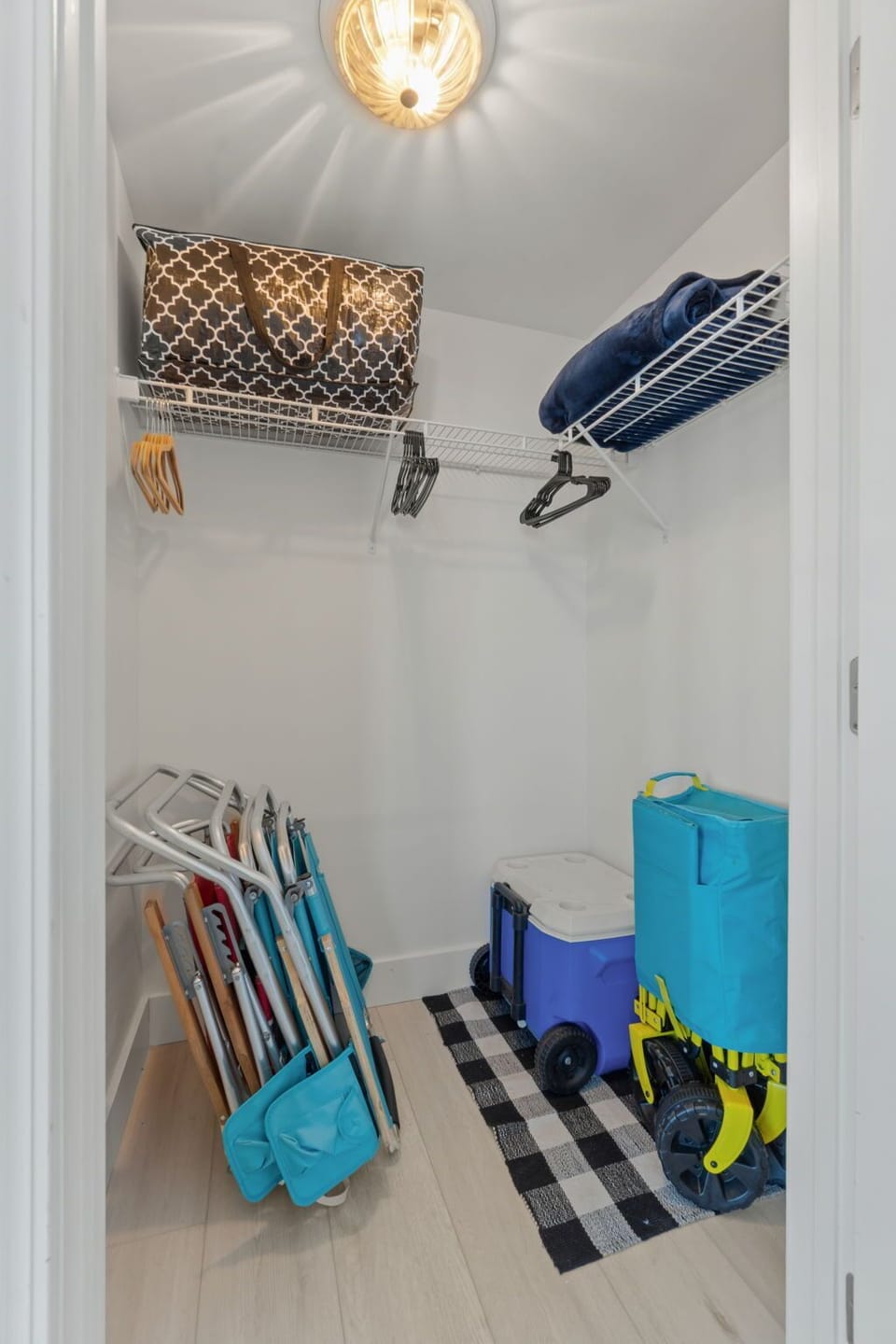 Beach gear included for easy grab-and-go days