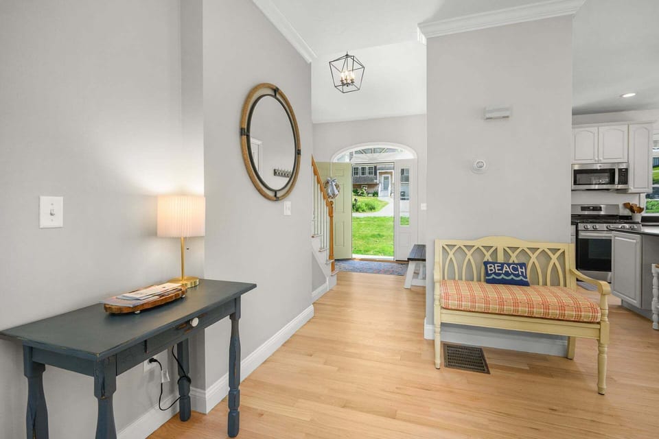 Hallway leading into home