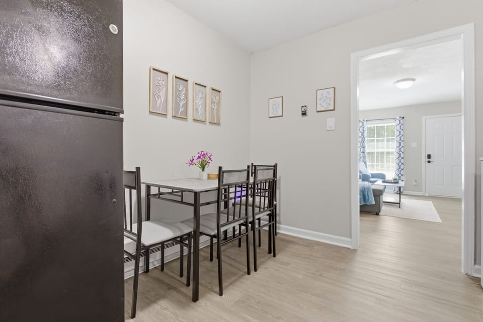Enjoy a home cooked meal around this charming table!