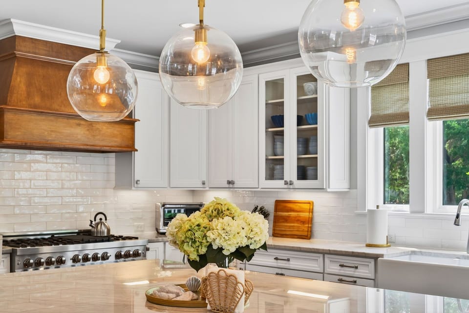 Kitchen | Driftwood Dreams | 105 Forest Trail | Isle of Palms, SC | IOP Escapes