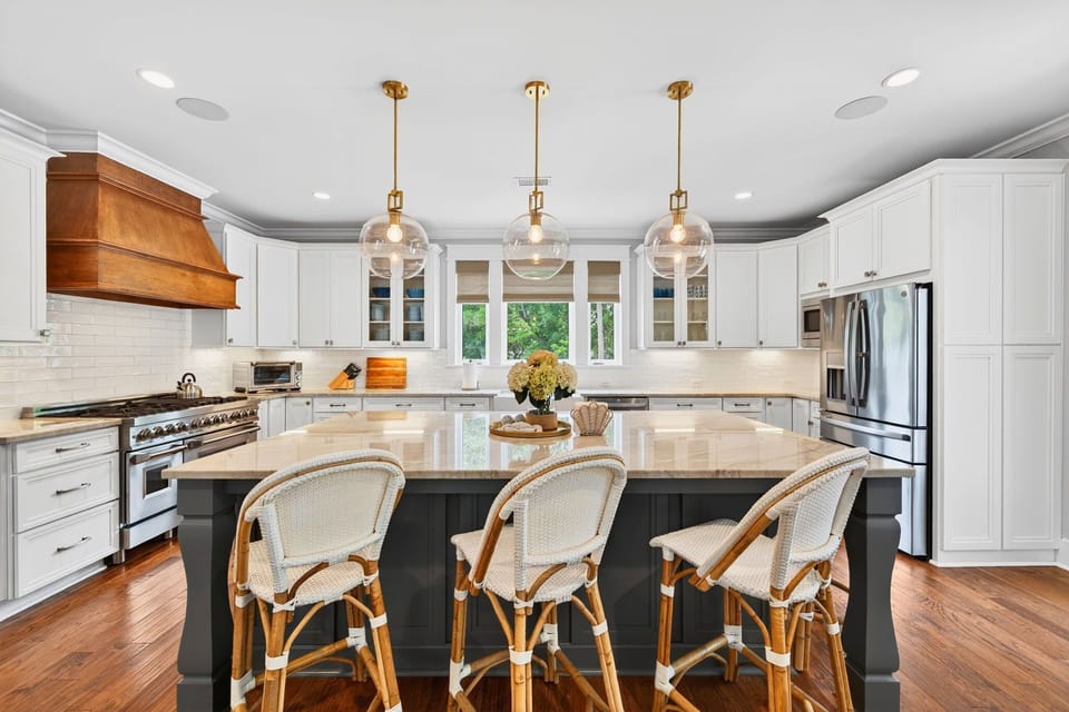 Kitchen | Driftwood Dreams | 105 Forest Trail | Isle of Palms, SC | IOP Escapes