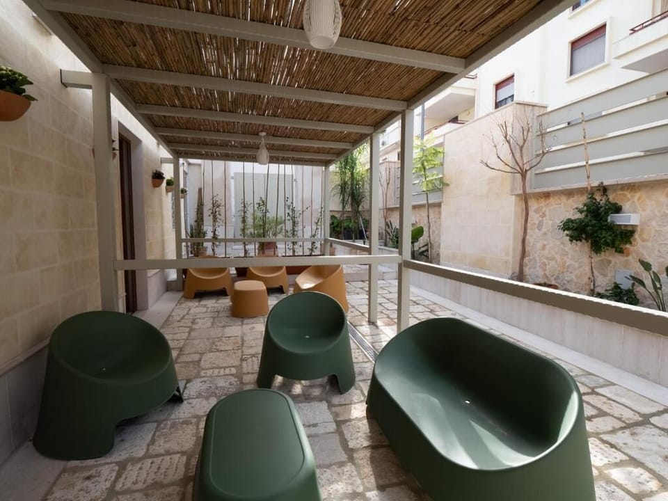 Junior Triple Room, Patio, Garden View | Terrace/patio
