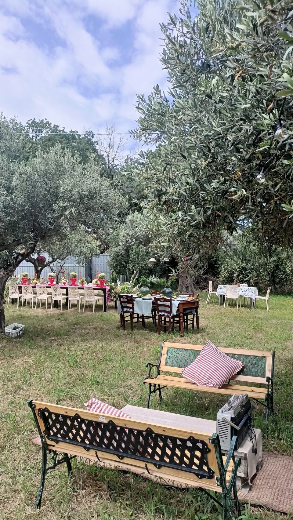 Outdoor dining
