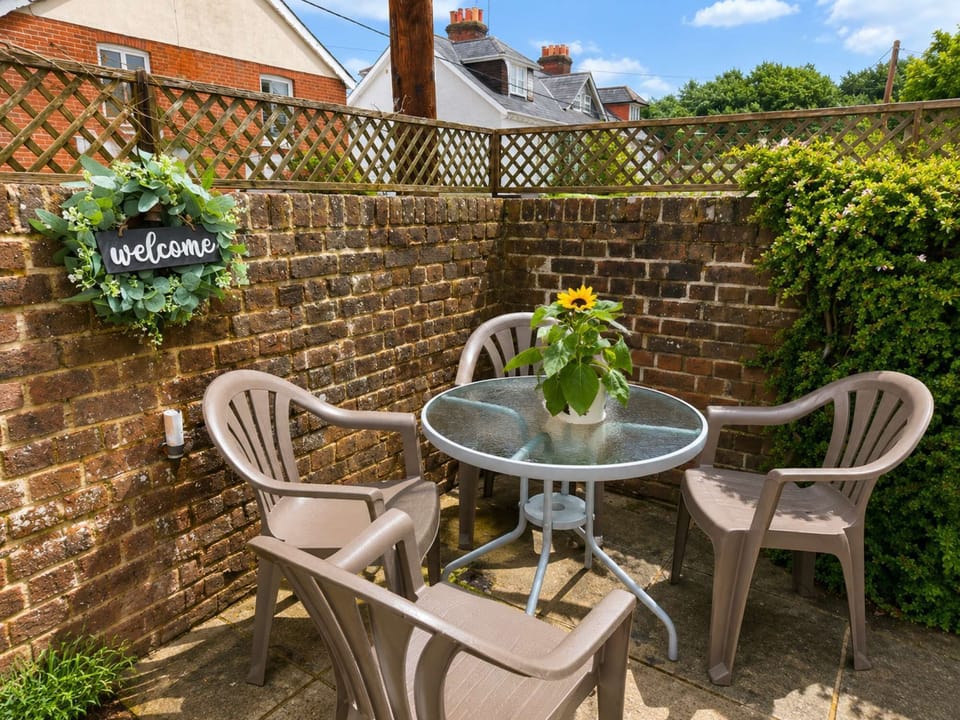 Dining in the garden