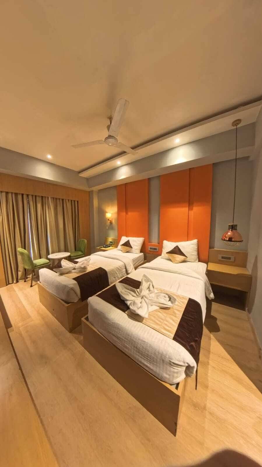 Executive (Family Room/Twin Room) ,Non Smoking, City View | Premium bedding, desk, laptop workspace, blackout drapes