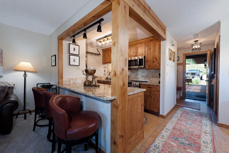 Fully stocked kitchen