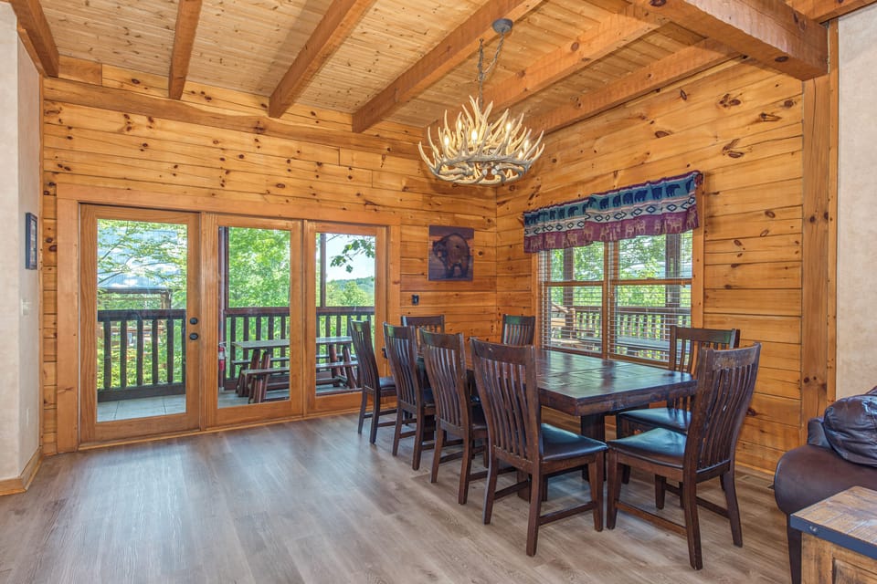 Warm up by the crackling fireplace as you sink into your private jetted tub—your perfect mountain retreat after a day of adventure.