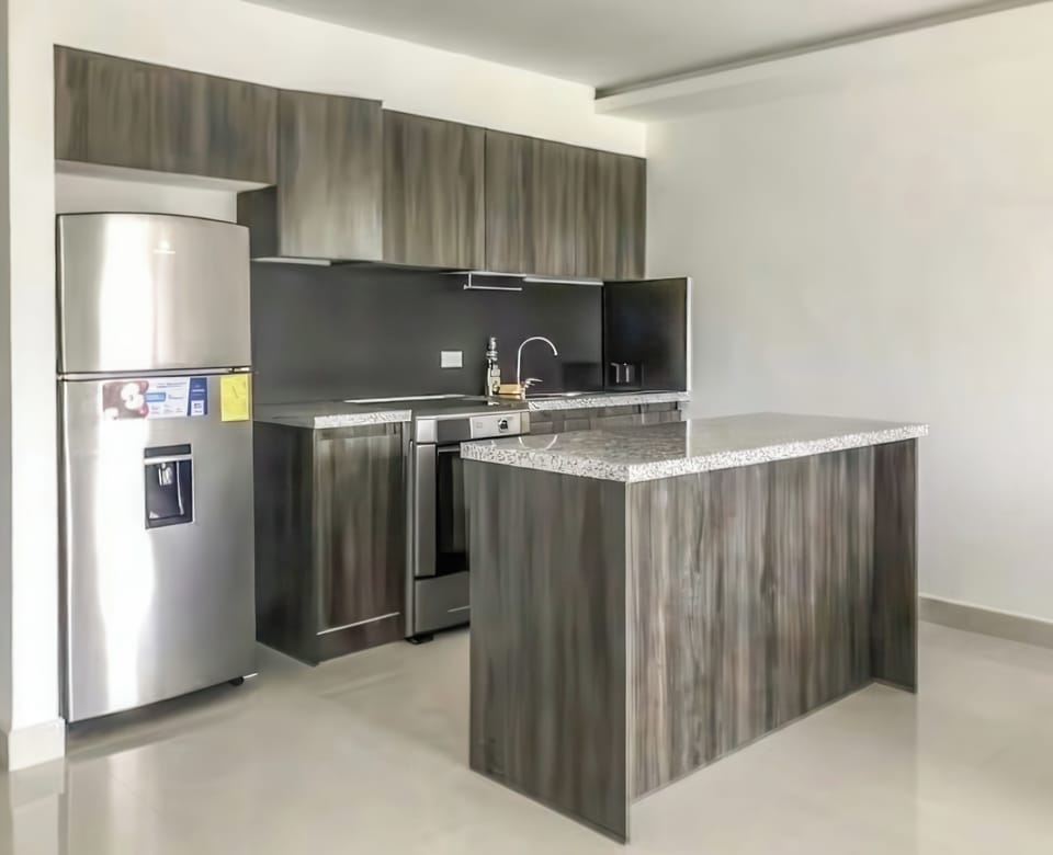 Apartment, City View | Private kitchen
