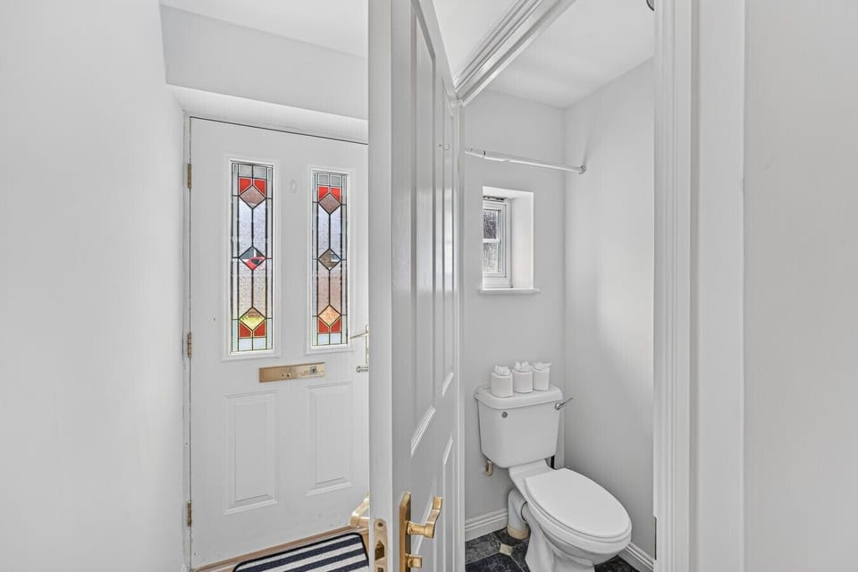 Separate WC on the ground floor.