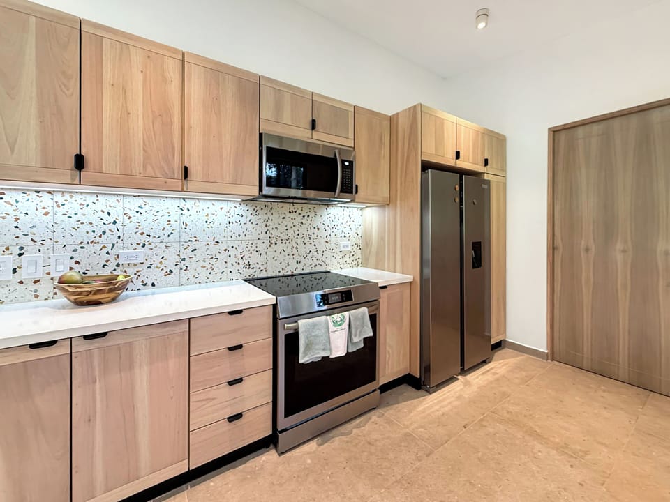 Large kitchen for all your family meals
