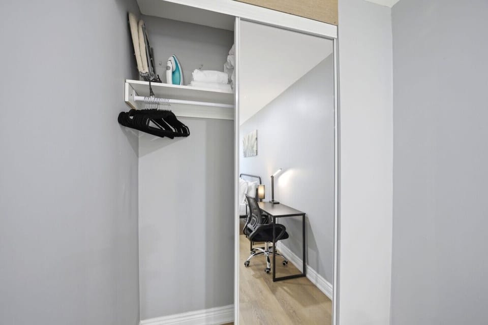 Unpack with ease and keep your travel wardrobe fresh during your stay. We provide essential laundry prep tools and ample storage space, making it simple to stay organized and look your best for any occasion.