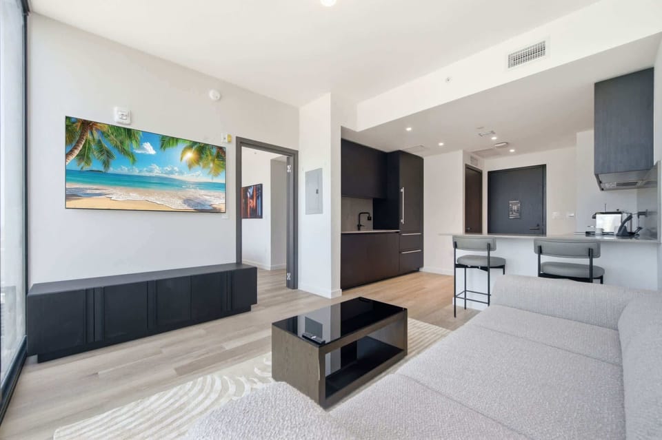 Modern minimalist living spaces.