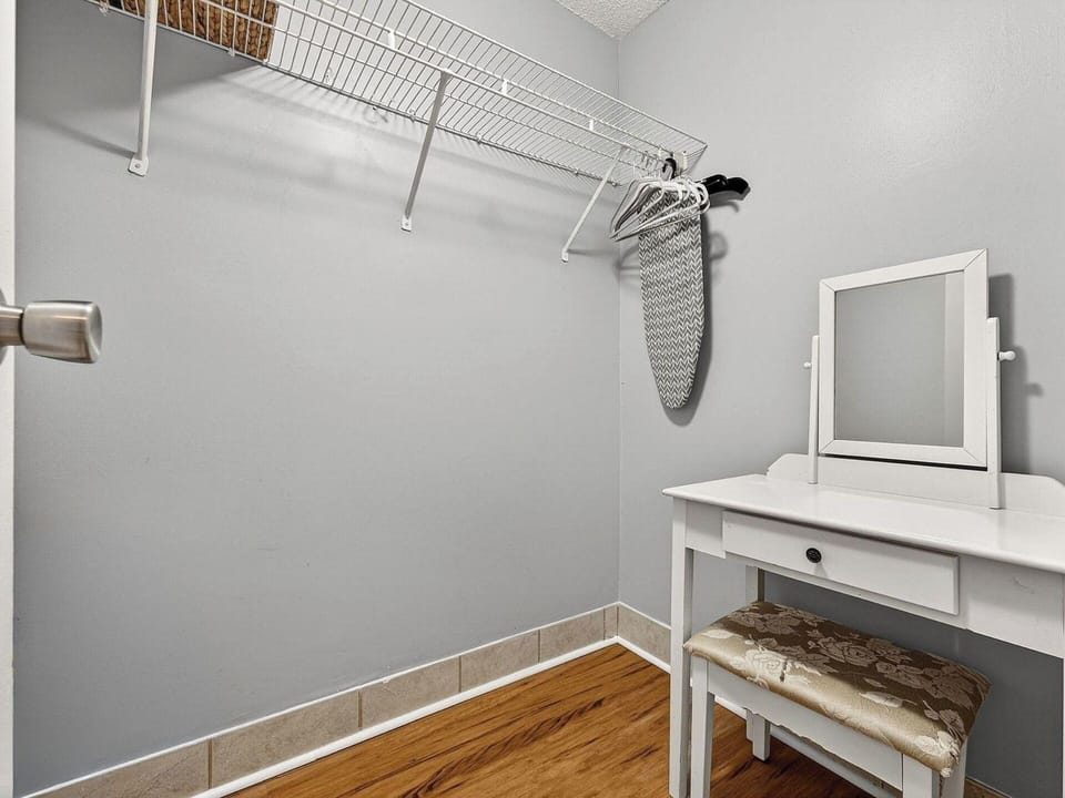 Huge walk-in closet