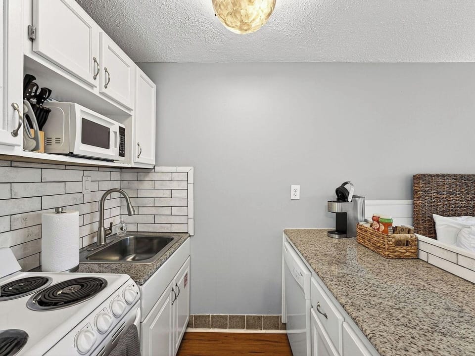 Kitchen with updated appliances