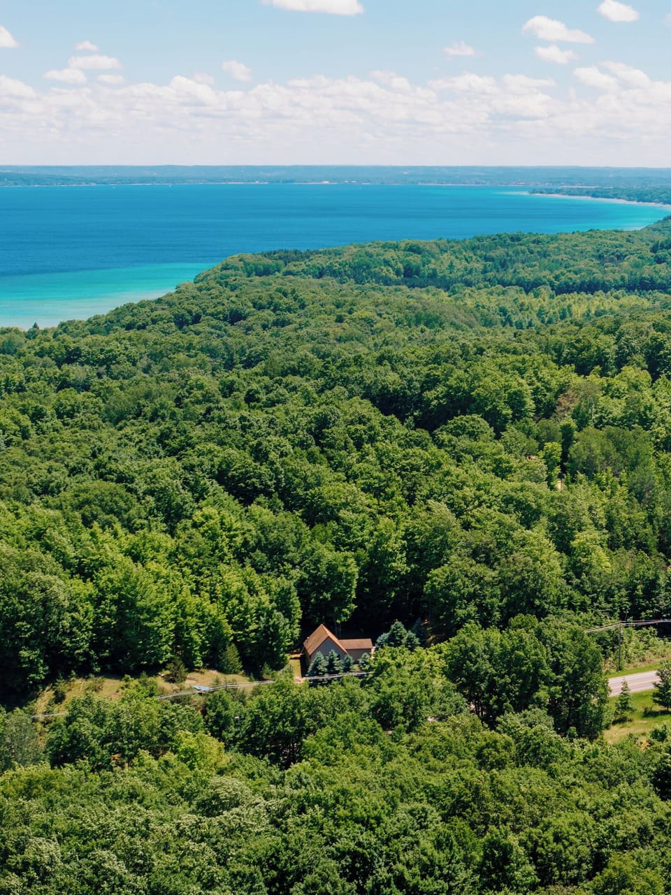 Aerial View of the Property