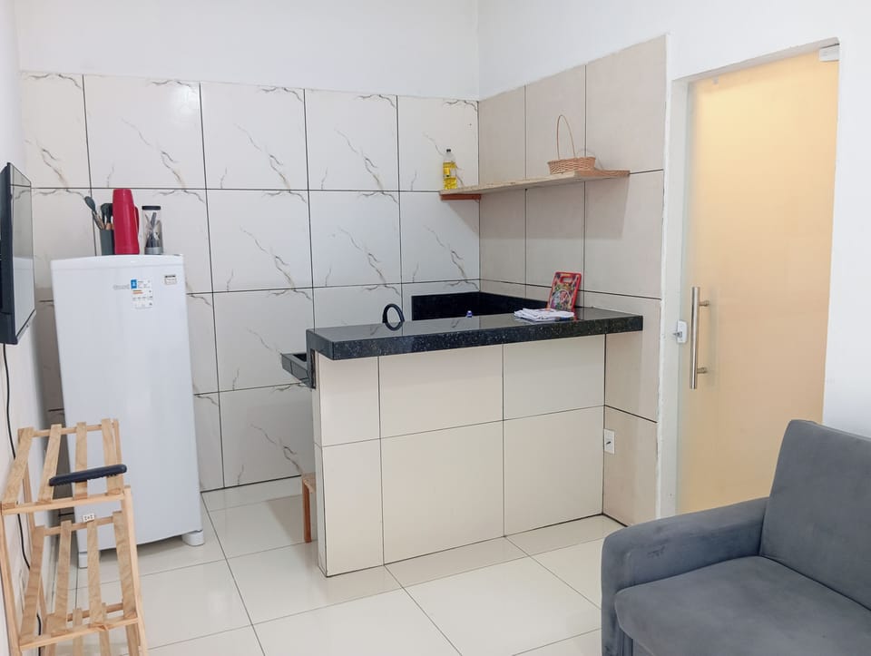 Basic House, Patio | Private kitchen | Stovetop, cookware/dishes/utensils