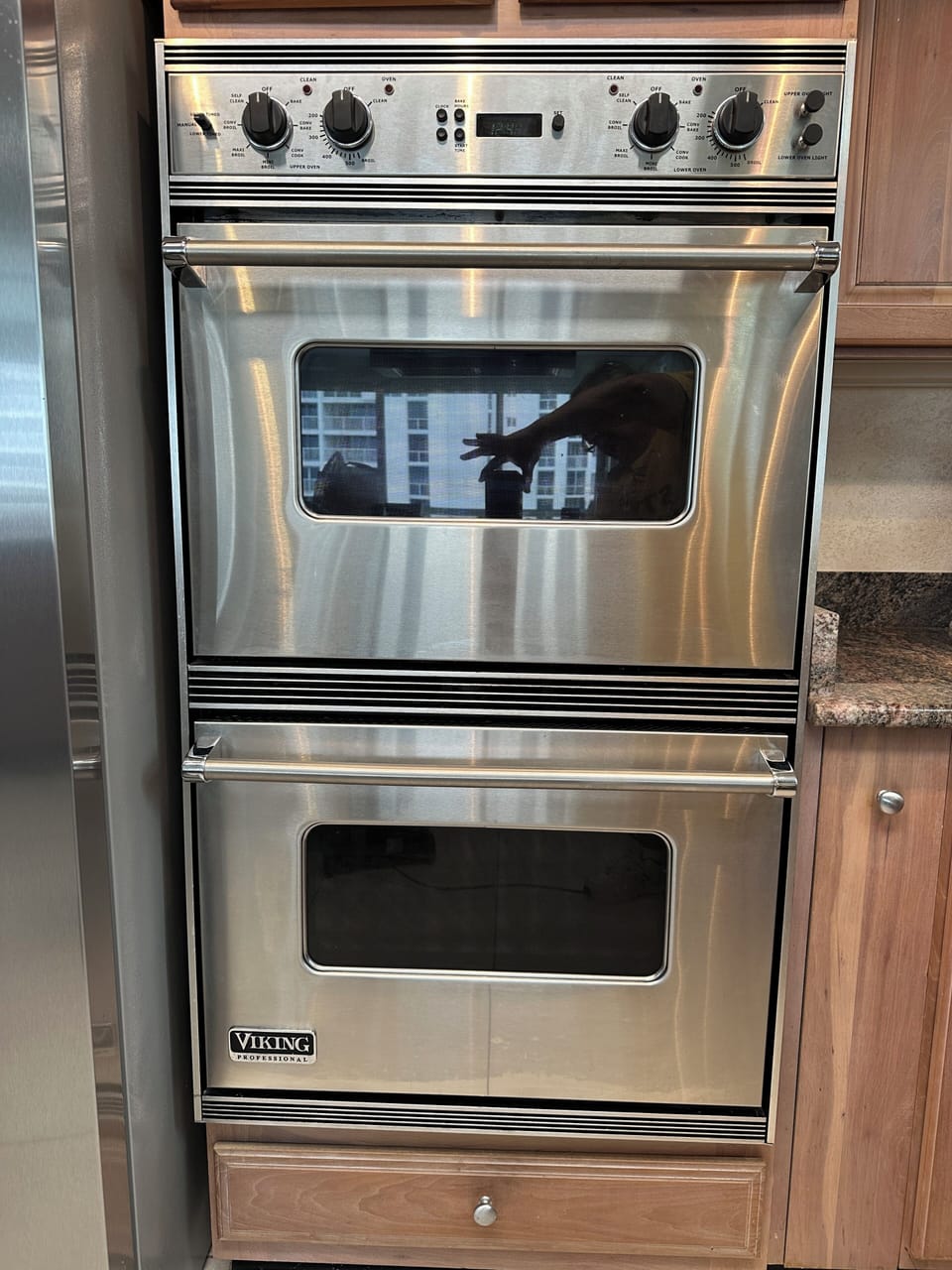 Viking double ovens for the chef