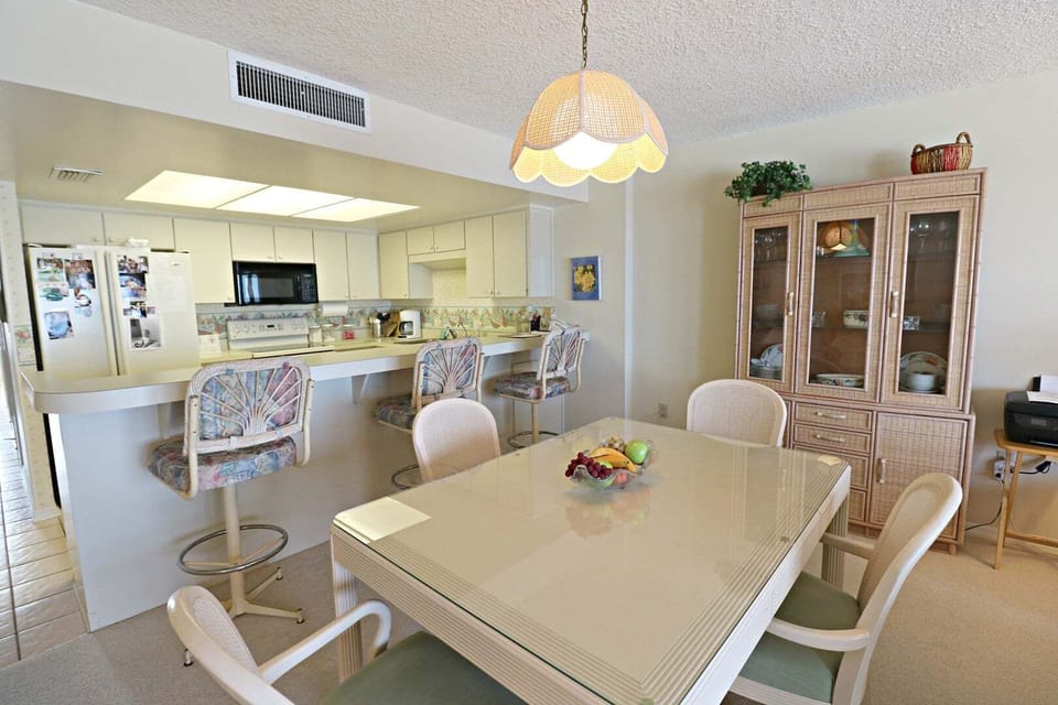 St. Augustine Ocean Front Rentals Dining Room