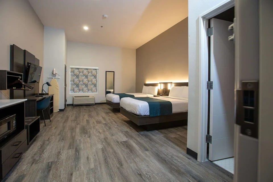 Bedroom. Interior and views may vary based on location and availability.