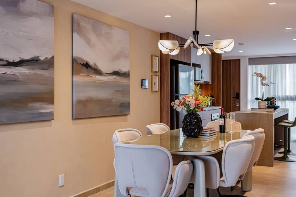 Set the table, pour the wine, you`re home
