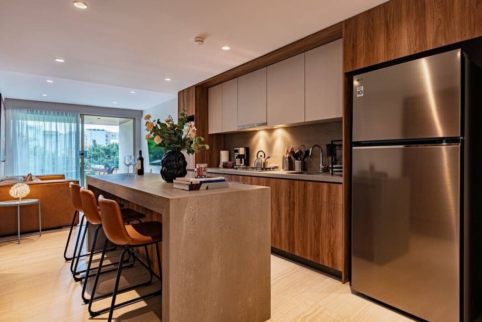 Full kitchen ready for real cooking