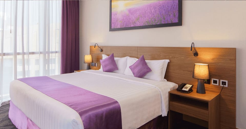 Bedroom. Interior and views may vary based on location and availability