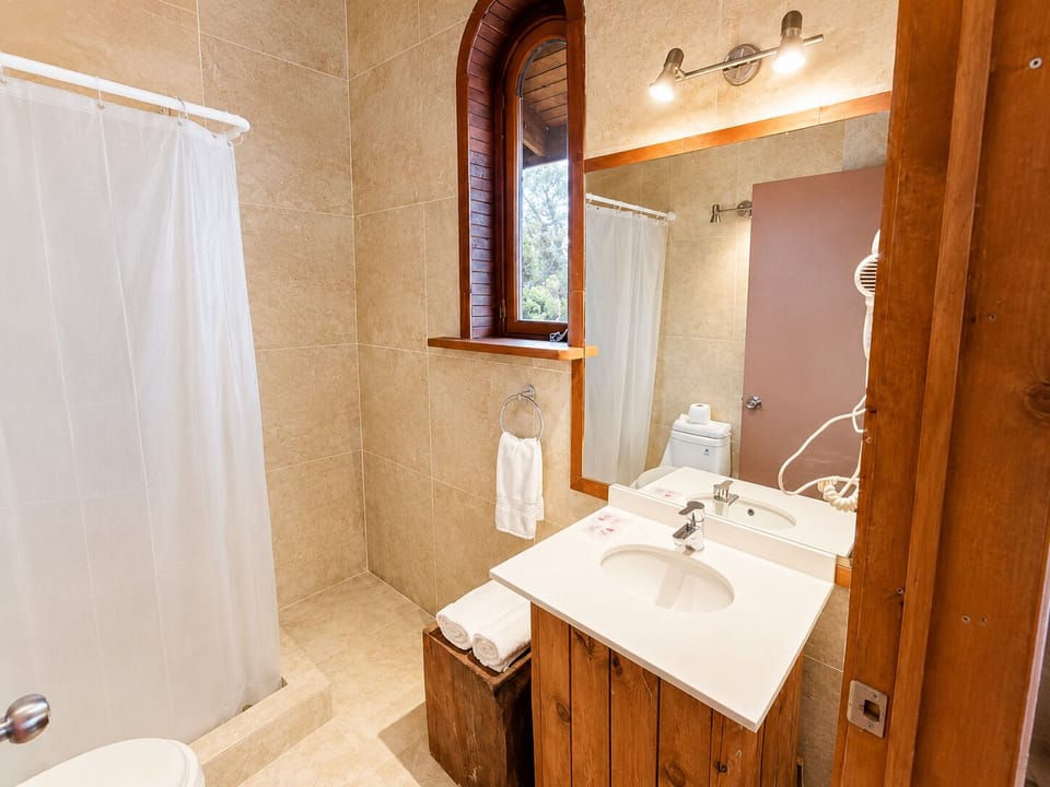 Classic Double Room, City View | Bathroom | Shower, hair dryer, towels, soap