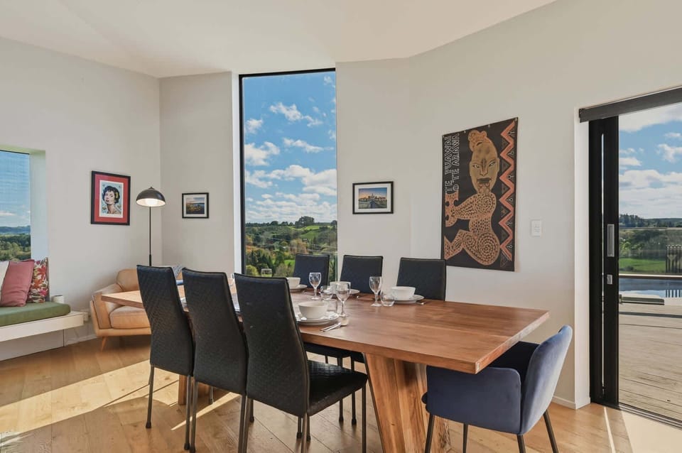 Dining area with view