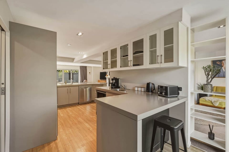 Kitchen with ample storage 