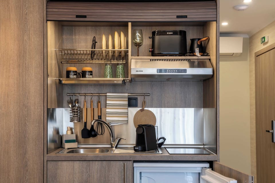 Kitchenette with Modern Appliances
