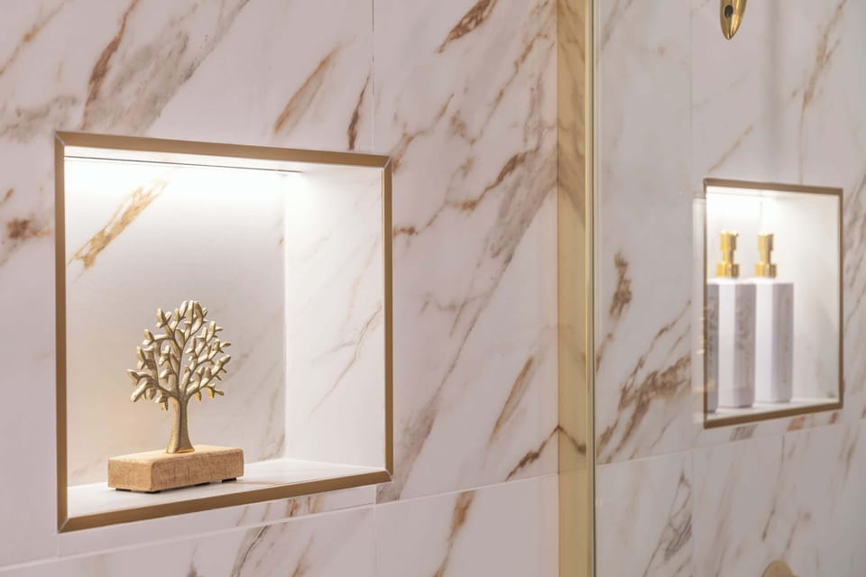 Marble Bathroom with Premium Finishes