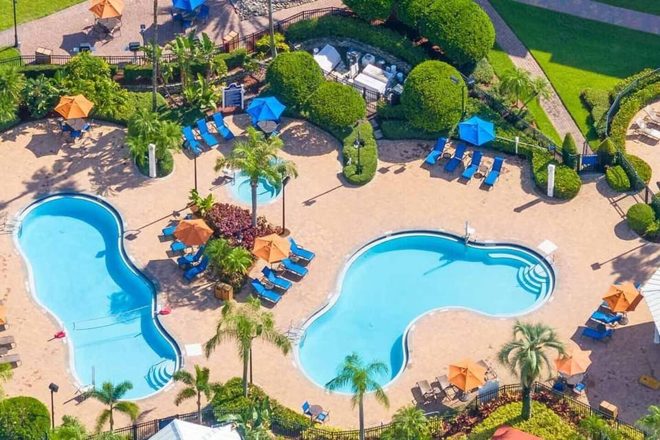 Cool off in the pools or unwind in the resort's inviting spa areas.