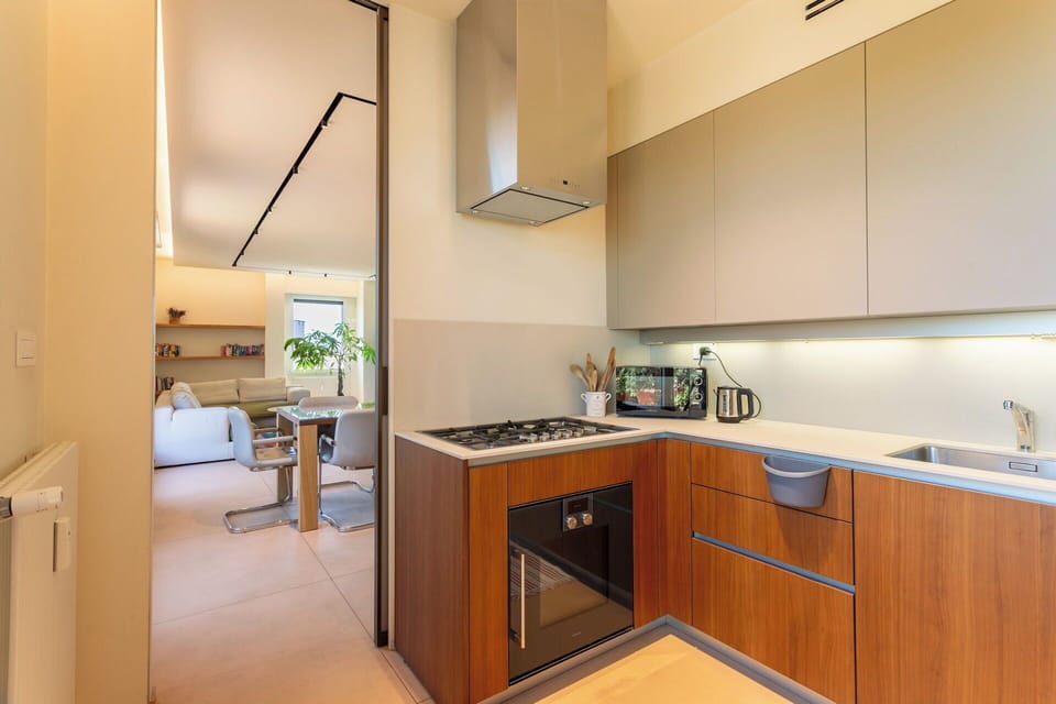 Kitchen, Living Room