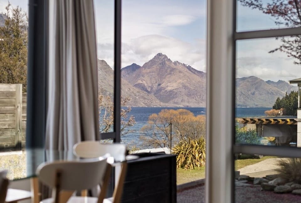 Views from the dining area
