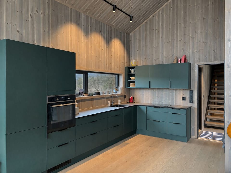 Modern and well equipped kitchen