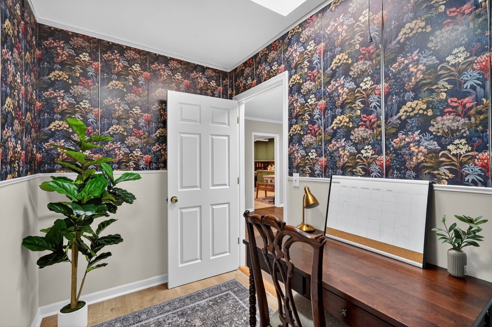 Indoors, Floor, Flooring, Lamp, Hardwood