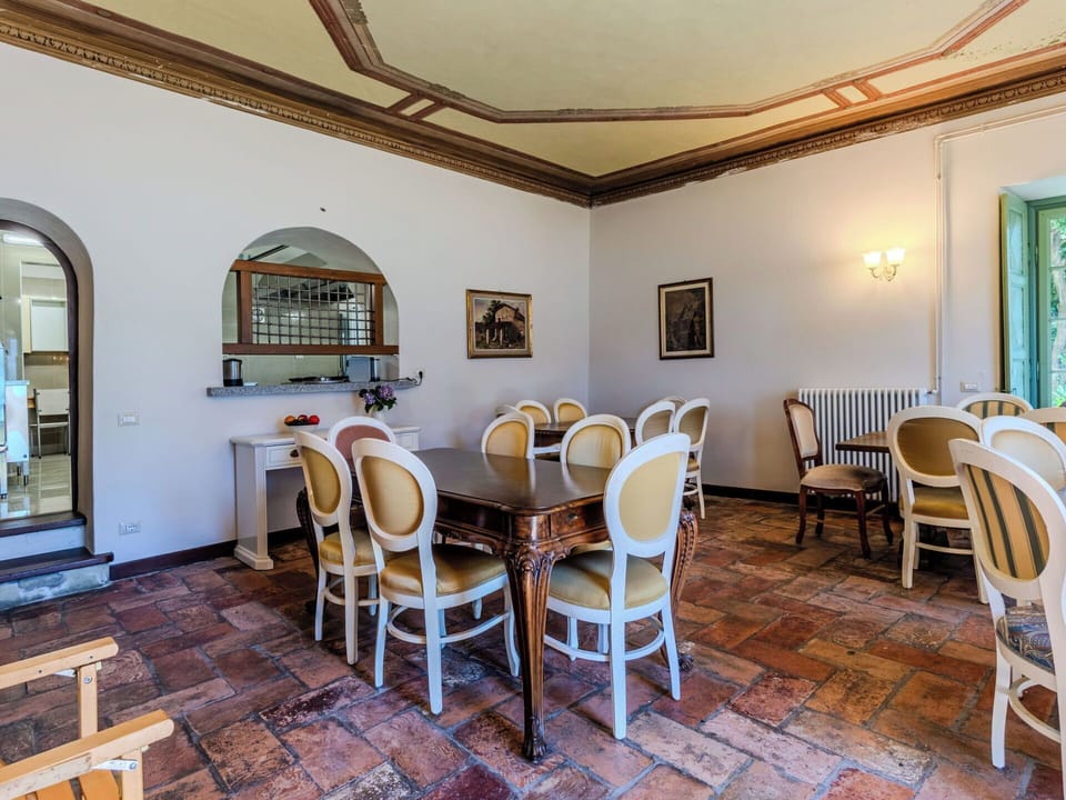 Interior Design, Flooring, Furniture, Ceiling, Floor, Table, Kitchen & Dining Room Table, Room, Chair, Dining Room