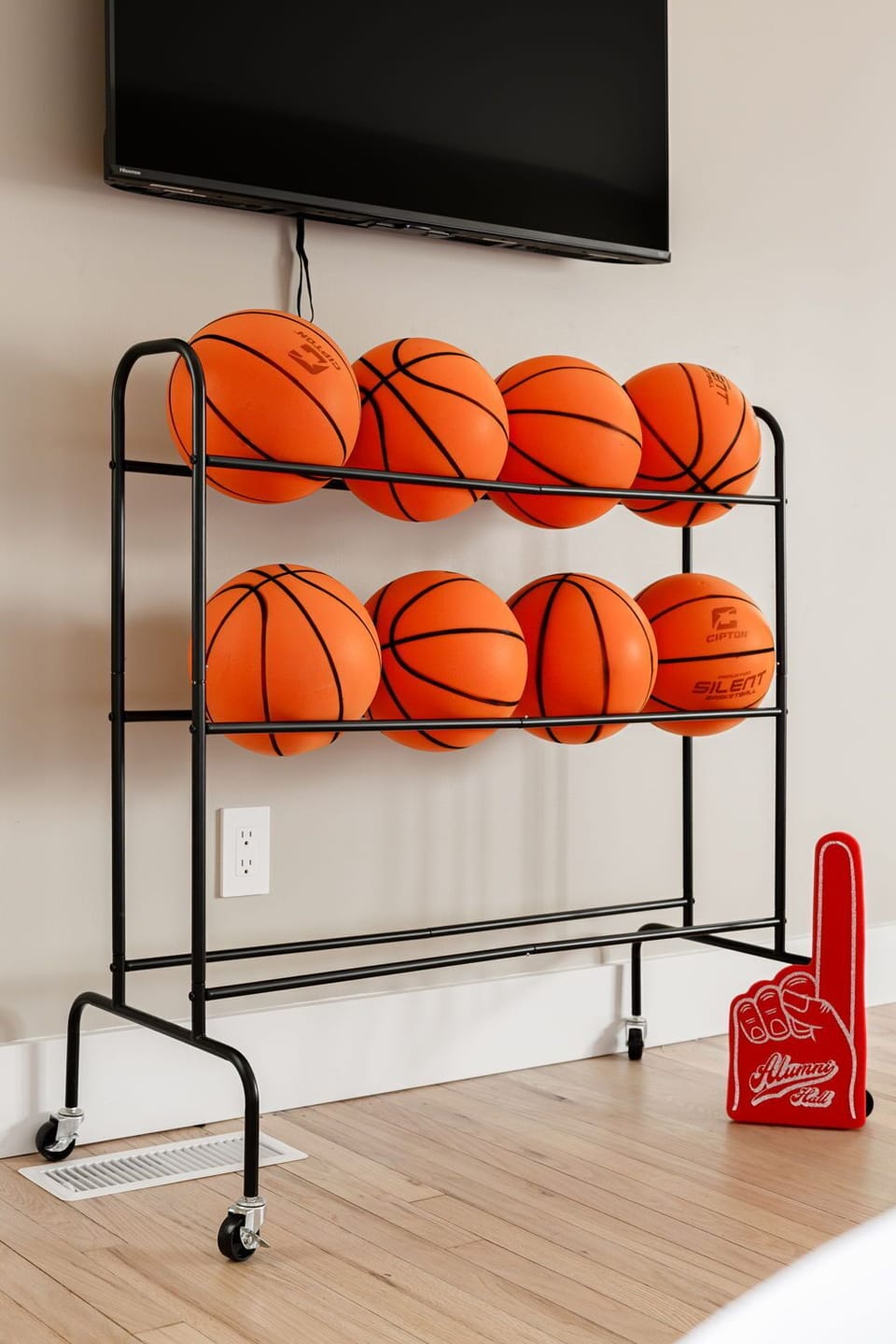 A room every basketball fan will appreciate.