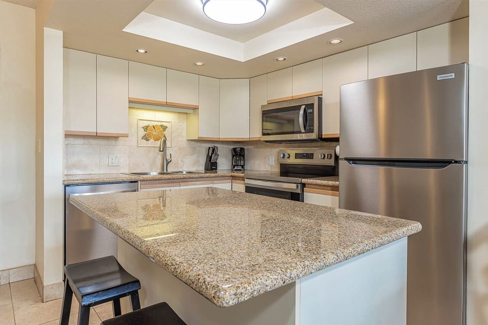 Keep the the cook company at your kitchen island.