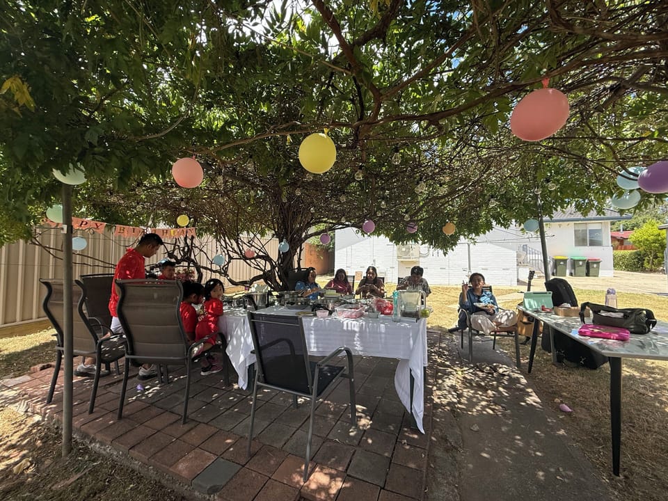 Outdoor dining