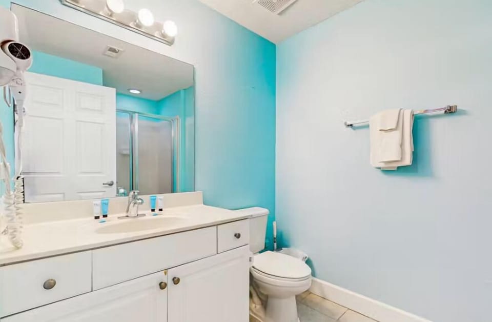 Bunk room bathroom