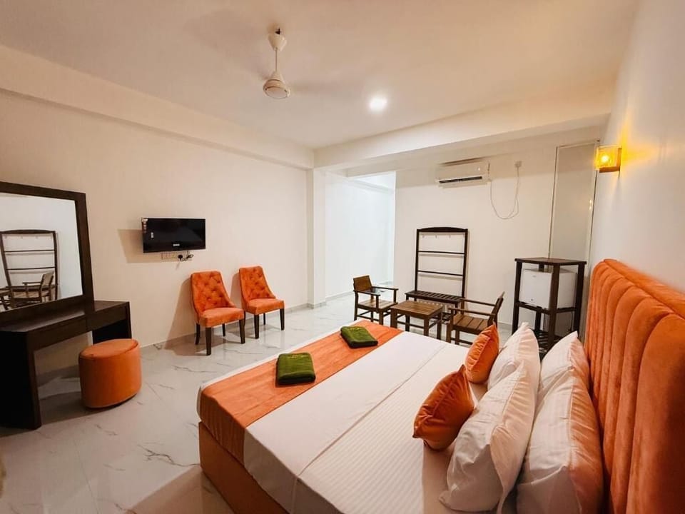 Deluxe Double Room, Balcony, Sea View | Laptop workspace, free WiFi
