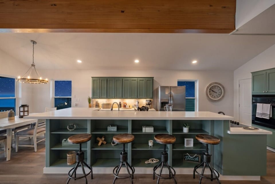 Another angle of the kitchen