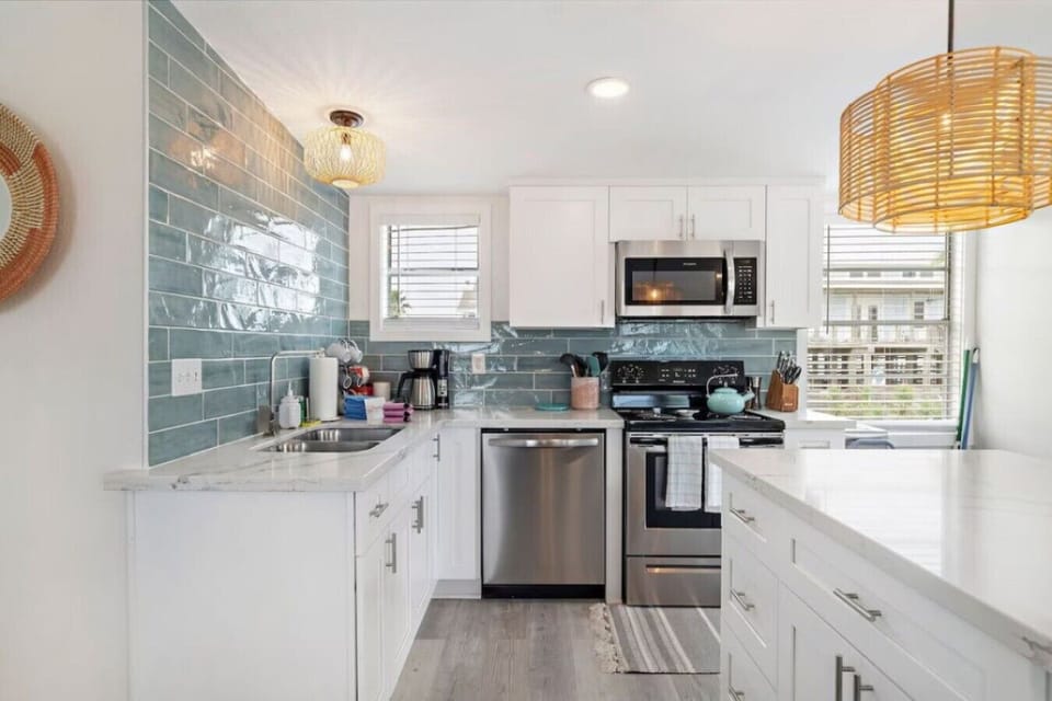 Another angle of the kitchen