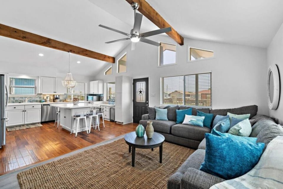 This is the main living room area of the home