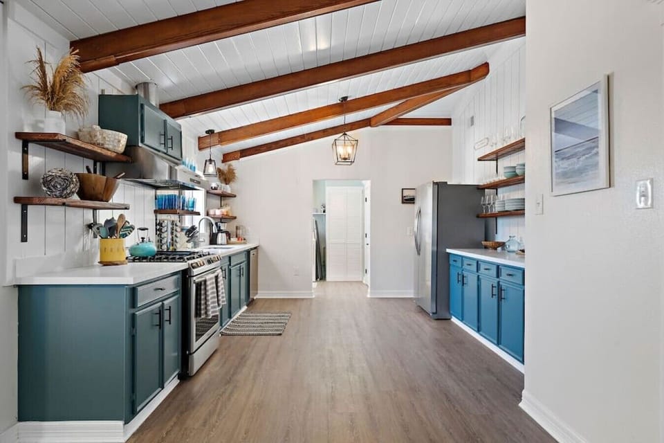 Whip up delicious meals in this charming kitchen