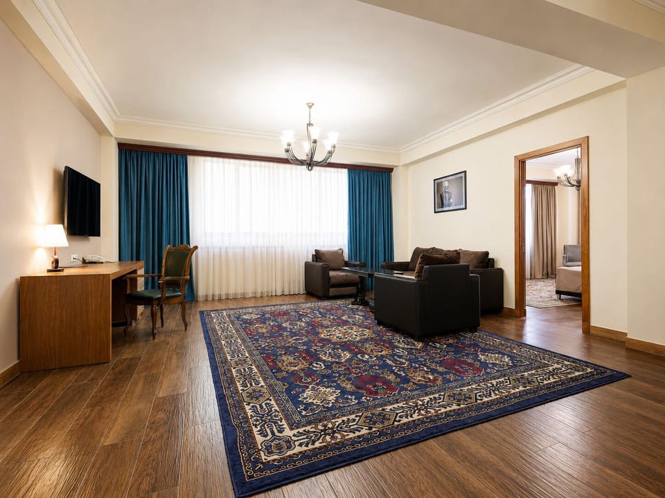 Suite | Living area | 45-inch flat-screen TV with cable channels