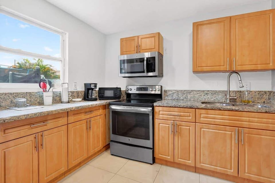 Fully equipped kitchen with everything needed for your stay