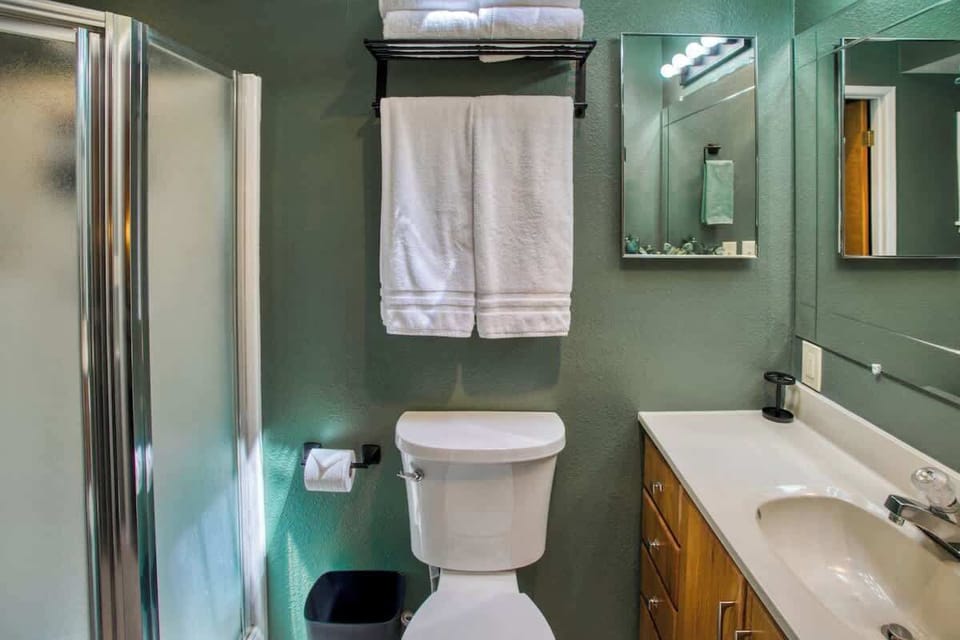 Clean, bright, and stocked with essential amenities for your convenience.
