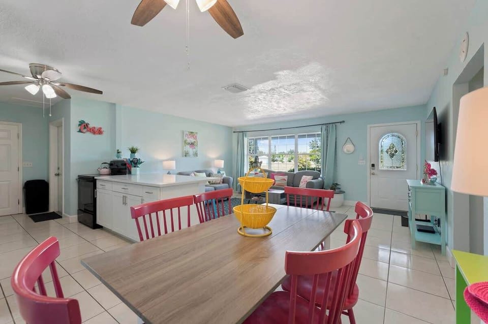 Dining space for enjoying meals and gathering together